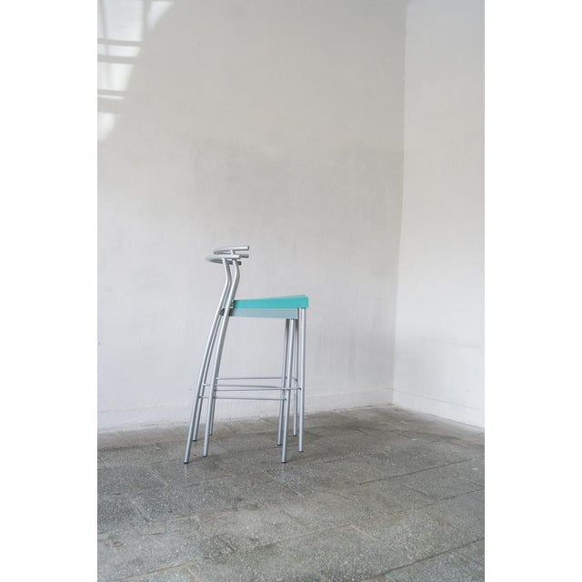 Mid-Century Modern Set of Hi-Glob Bar Stools from Kartell, 1990s For Sale - Image 3 of 9