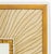Contemporary Postmodern Etched and Gilt Sunburst Motif Wall Mirror For Sale - Image 3 of 8