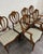 Vintage Hepplewhite or Georgian Style Shield Back Dining Chairs - Set of 6 For Sale - Image 4 of 13
