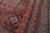 1970s Vintage Turkish Handmade Wool Cotton Red Runner Rug For Sale - Image 10 of 11