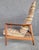 Teak Scandinavian Modern high-back reclining lounge chair. Designed by Folke Ohlsson for DUX of Sweden. Circa. 1960....