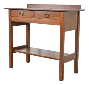 Gustav Stickley Antique Mission Oak Arts & Crafts Buffet Server, Newly Refinished