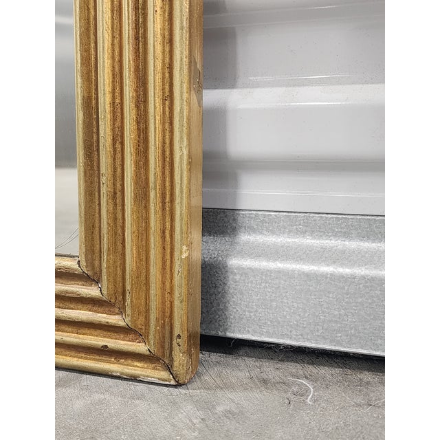 Antique Late 19th Century Empire Style Gilded Mirror From Waldorf Astoria Nyc For Sale - Image 9 of 18