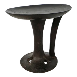 Vintage Naga Serving Bowl Stool