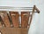 Wooden Wall Coat in Skai with Brass Hangers, 1950s For Sale - Image 4 of 11