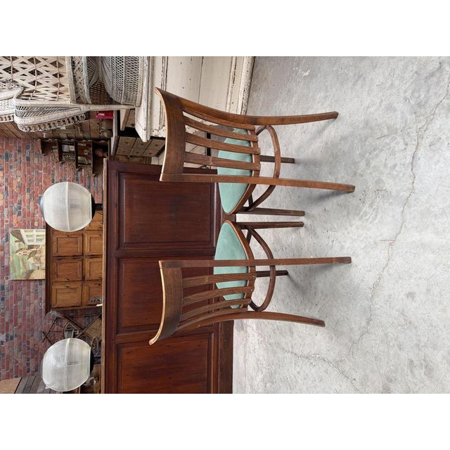 Bistro Chairs in Beech, Set of 14 For Sale - Image 8 of 11