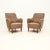 Wood Vintage Swedish Samsas Loynge Chairs attributed to Carl Malmsten, 1960, Set of 2 For Sale - Image 7 of 7