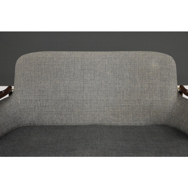 1950s Finn Juhl Nv-53 Teak Loveseat Sofa Settee For Sale - Image 11 of 15