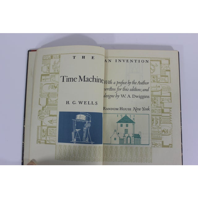 1931 H. G. Wells the Time Machine Hard Cover Book For Sale - Image 9 of 14