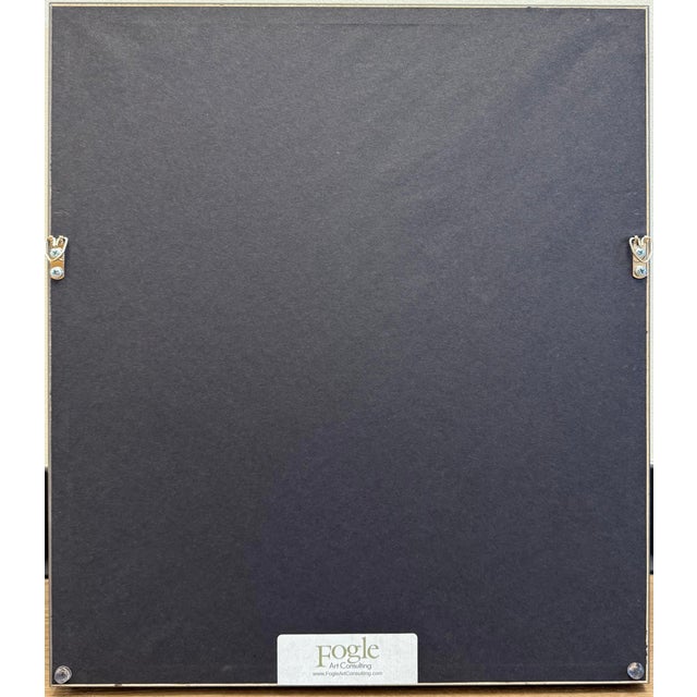 1947, Newly Framed Vintage Fortune Magazine, Lithograph Cover Design by Artist Hans Moller For Sale - Image 9 of 9