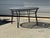 Mid-Century Modern Vintage Woodard Style Outdoor Wrought Iron Round Coffee Table For Sale - Image 3 of 7