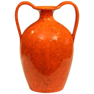 Vintage Used Burnt Orange Vases Chairish