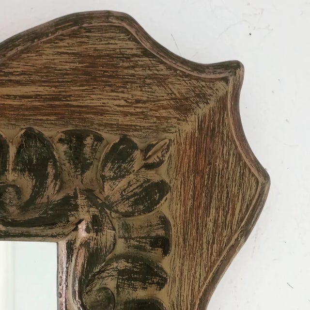 Mid Century Large Wall Mirror For Sale In Los Angeles - Image 6 of 10