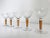 1940s 1940s Carl Auböck Rattan Wrapped Aperitif Glasses- Set of 5 For Sale - Image 5 of 7