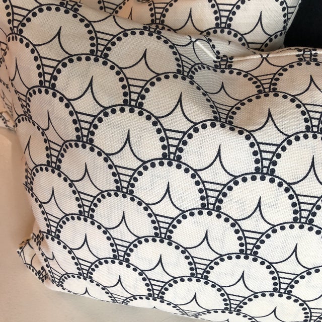 Good Fortune Pillows by Prints Etc Inc - A Pair For Sale - Image 4 of 7