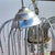 Vintage Metal Chandelier with Glass Drops For Sale - Image 9 of 10