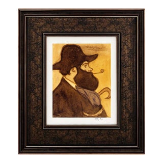 Pablo Picasso Portrait of Herman Limited Edition Framed For Sale