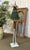 Indonesian Parasol in Wallpaper, Wood and Wool, 1950s For Sale - Image 4 of 18