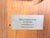 Brown Vintage Wall Clock in Teak from Westminster Clocks For Sale - Image 8 of 9