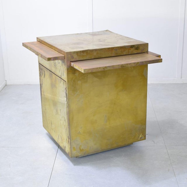 Cube Table Bar, 1970s For Sale - Image 16 of 16