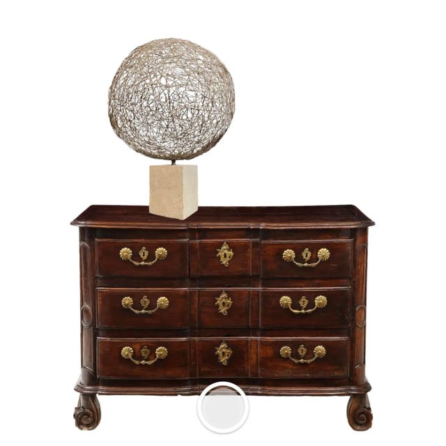 Handsome and impressive hand-made wire sphere by listed California artist (American b. 1961) Scott Donadio. The artist...