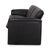 Leather Three-Seater Black Bora Sofa from Leolux For Sale - Image 11 of 12