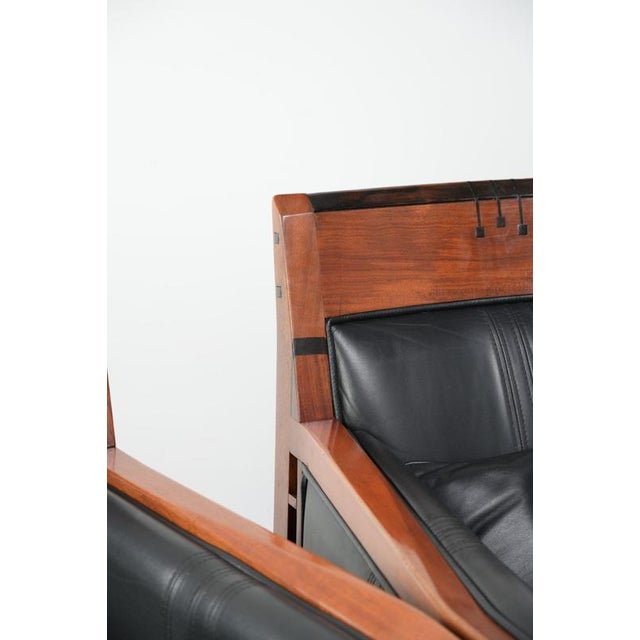 Art Deco Chairs in Black Leather from Schuitema, Set of 2 For Sale - Image 10 of 15