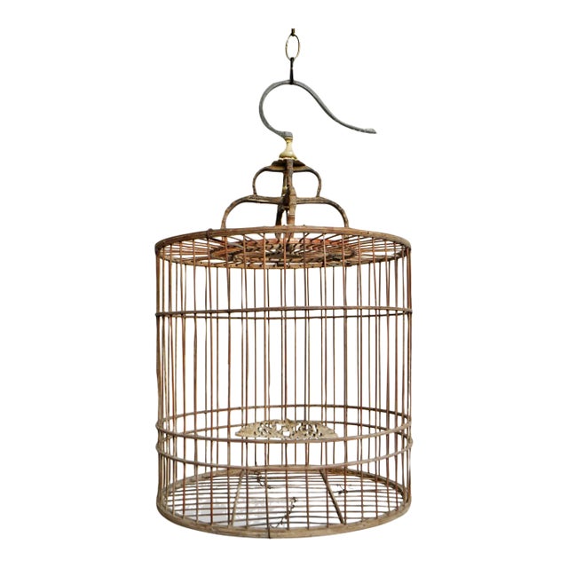 Vintage Chinese Bird Cage For Sale