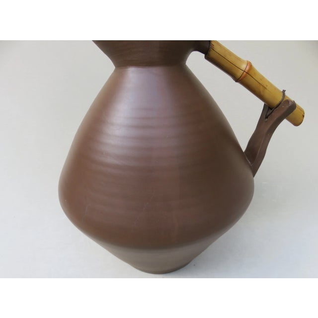 Terracotta Vase, 1950s For Sale - Image 13 of 17