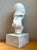 Vintage Carved Marble Head Sculpture For Sale - Image 11 of 18