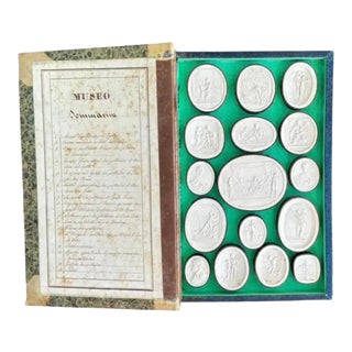 Italian Grand Tour Book of Plaster Intaglios by Giovanni Liberotti #2 For Sale