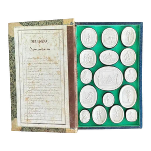 Italian Grand Tour Book of Plaster Intaglios by Giovanni Liberotti #2
