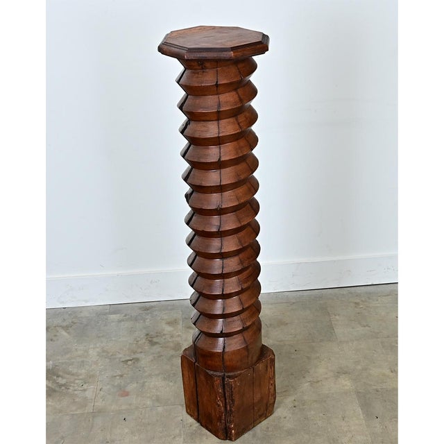 French 18th Century Grape Screw Press / Pedestal For Sale - Image 9 of 11
