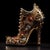 Contemporary One-of-a-Kind 30' X 30' Fashion Photography 'Shoe', Unframed For Sale - Image 3 of 3