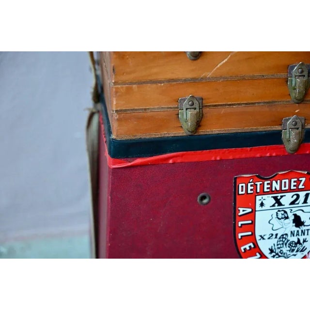Black Vintage French Fisherman's Stool, 1960s For Sale - Image 8 of 15