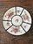 Limoges, France 1910s Crown Staffordshire Fine Bone China Salad Plates Black Art Deco Bands With Floral Bouquets – Made in England -Set of Ten For Sale - Image 4 of 9
