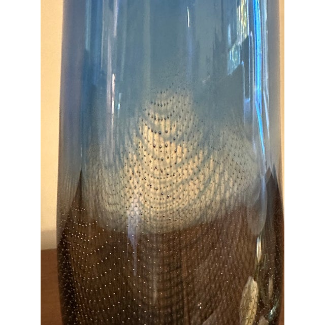 Mid-Century Modern Orrefors Kraka No. 322 Vase by Sven Palmqvist, 1950s Swedish Art Glass For Sale - Image 3 of 12
