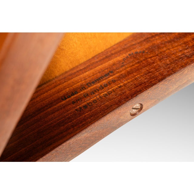 Rare Set of Six (6) Danish Mid-Century Modern Model 58 Dining Chairs in Teak by Harry Østergaard for Randers Møbelfabrik, Denmark, C. 1960s For Sale - Image 17 of 18