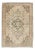 Vintage Turkish Oushak Rug With Floral Medallion Design in Light Tones For Sale