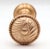 Traditional 1890s Corbin Roanoke Polished Brass Interior Door Knob Set For Sale - Image 3 of 8
