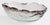 Murano Vintage Italian Murano Scalloped Art Glass Controlled Bubbles Bowl For Sale - Image 4 of 8