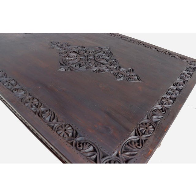 Vintage Wooden Dining Table, 1970s For Sale - Image 16 of 18