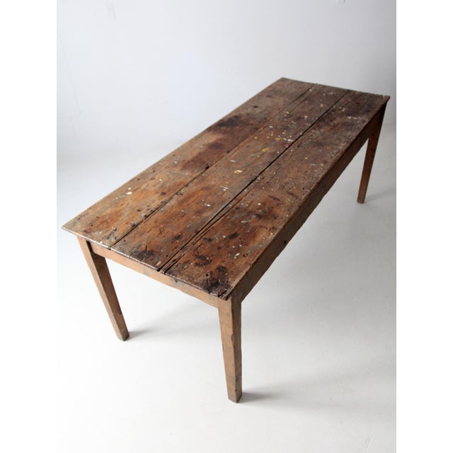 Antique Wood Table Chairish