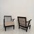 Mid-Century Modern Lounge Chairs with Black Wooden Frame, 1950s, Set of 2 For Sale - Image 14 of 18