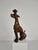 Hand-Carved Wooden Greyhound Statue, 20th Century For Sale - Image 4 of 16
