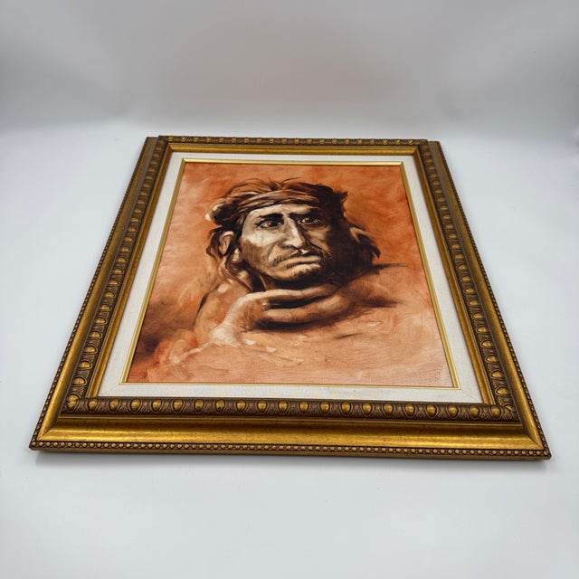 2020s Original Contemporary Western Portrait Study Oil Painting For Sale - Image 5 of 9