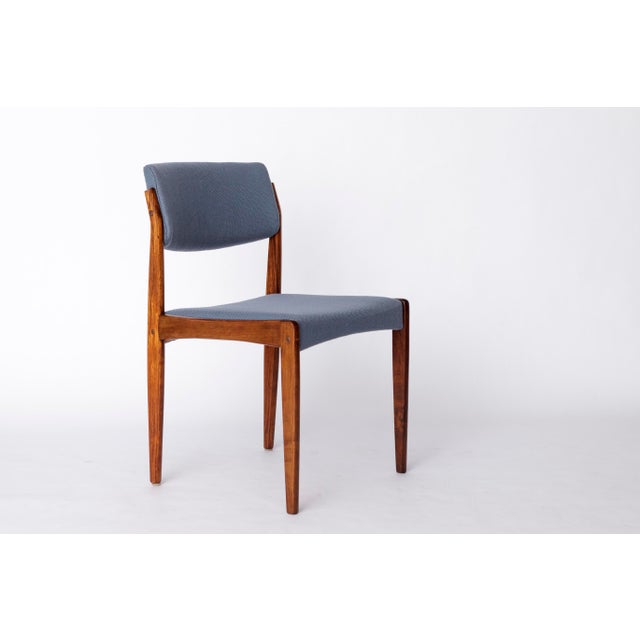 Wood Set of Vintage Rosewood Dining Chairs by H.W. Klein for Bramin, 1960s For Sale - Image 7 of 10
