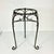 Metal Late 20th C Vintage Brutalist Metal Plant Stand For Sale - Image 7 of 11