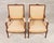 Wood Pair of French Louis XVI Carved Walnut Fauteuil Armchairs For Sale - Image 7 of 17