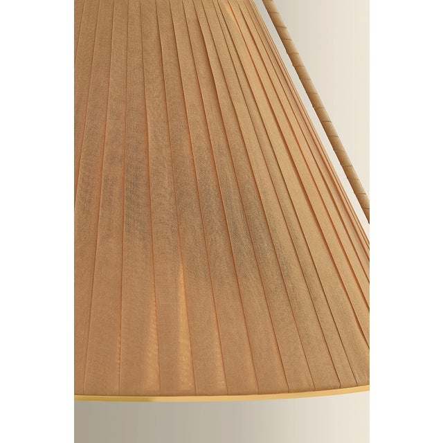2020s Hudson Valley Lighting Sunside 18 in. 3 Light Pendant in Aged Brass Finish For Sale - Image 5 of 11